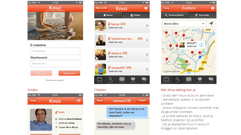 Knuz dating app