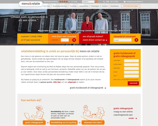 Mens en relatie Logo