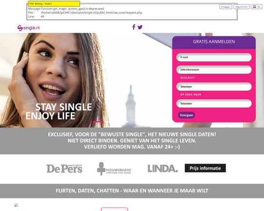 Single.nl Logo