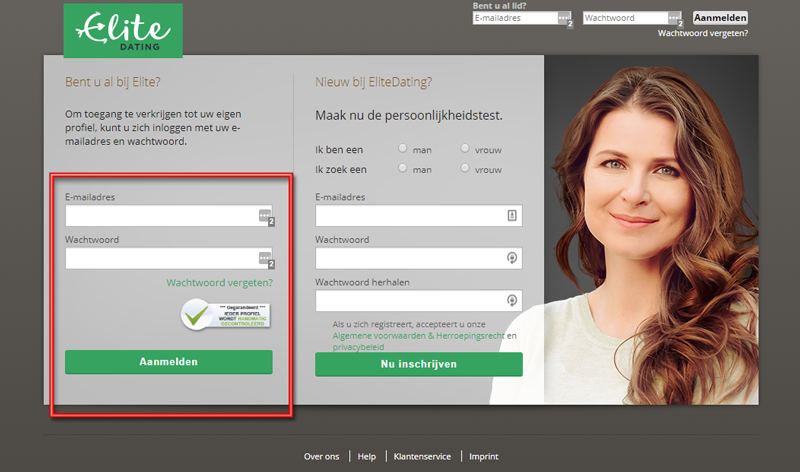 inloggen op elitedating