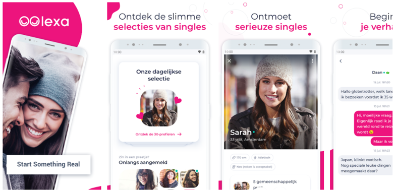 lexa app voor dating