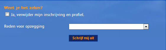 e-matching opzeggen e-matching opzeggen