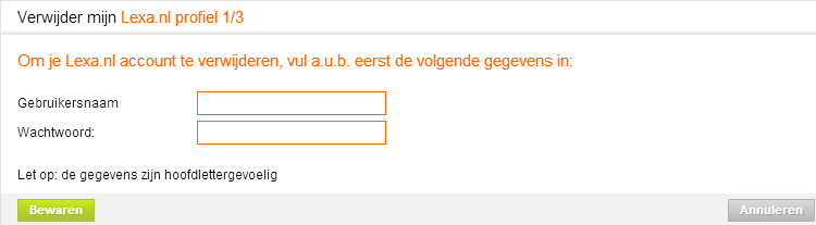 lexa opzeggen lexa opzeggen